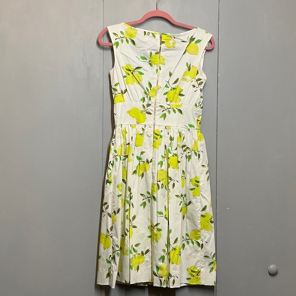Kate Spade Lyric Lemon Print Sleeveless Dress - Picture 6 of 7